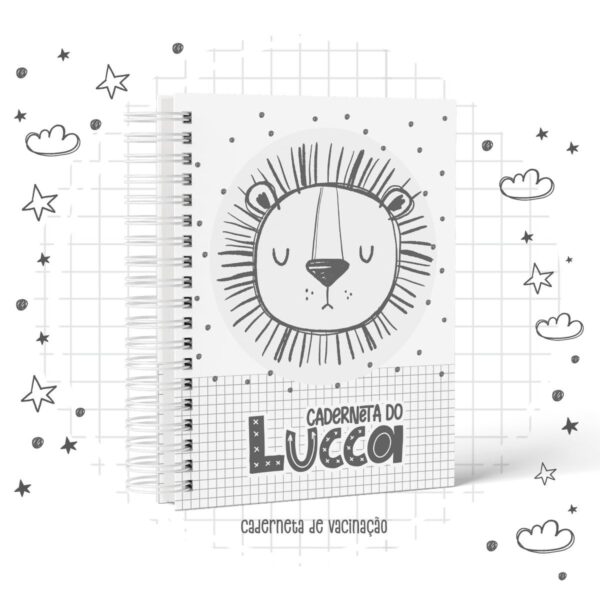 Kit Completo Maternidade Leão Escandinavo - Arquivo Digital