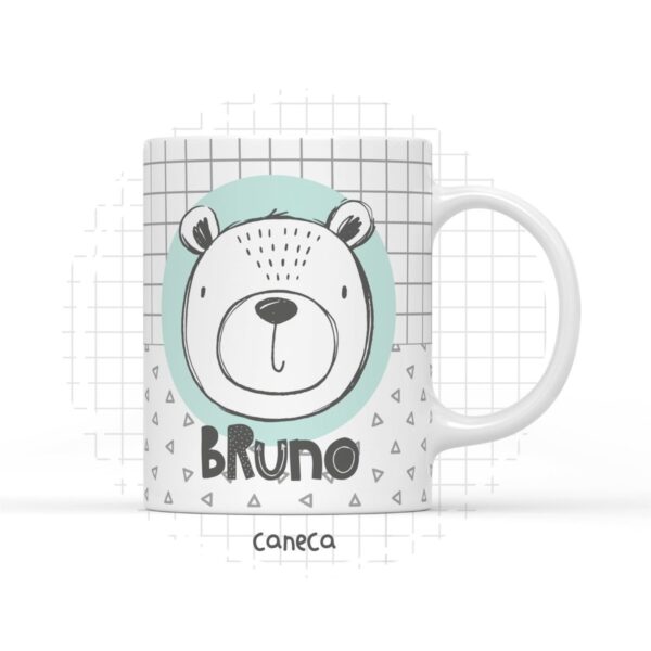 Kit Completo Maternidade Urso Escandinavo - Arquivo Digital