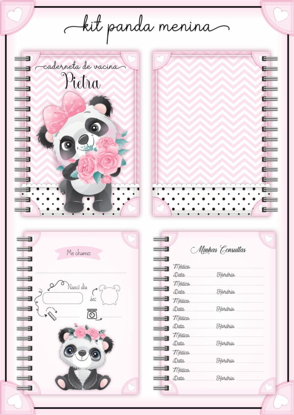Kit Completo Pandinha - Arquivo Digital