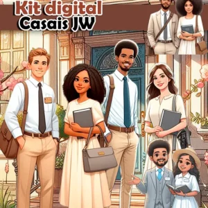 Kit de Arquivos Casal JW - Ideal para Sublimação