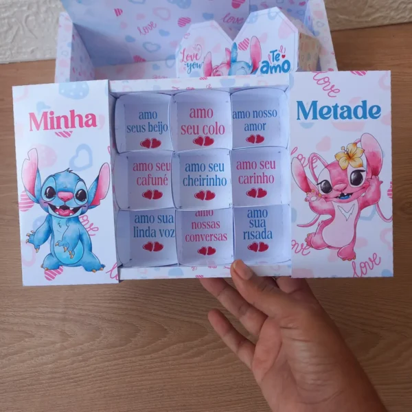 Kit de Arquivos PDF Stitch para Presentes Românticos