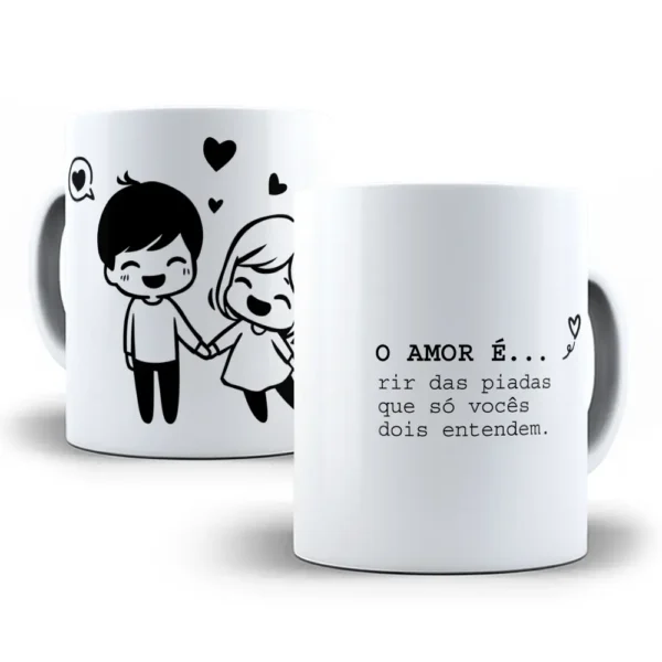 Kit de Arte para Caneca: Especial Dia dos Namorados