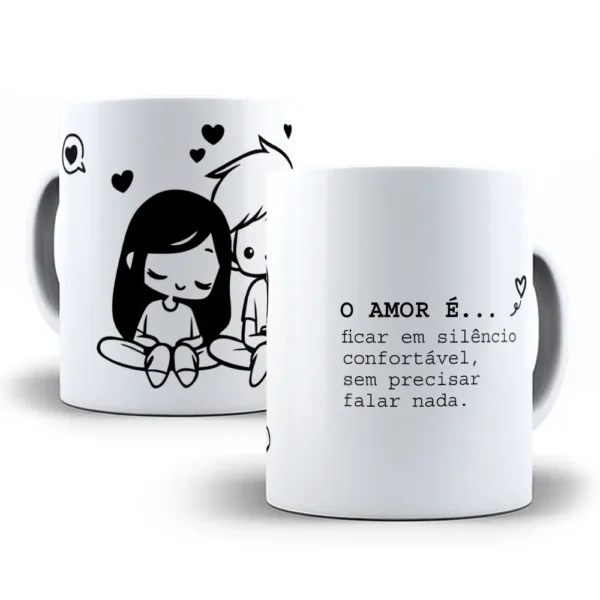 Kit de Arte para Caneca: Especial Dia dos Namorados