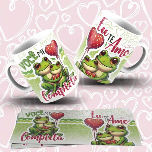 Kit de Designs para Canecas - Especial Namorados
