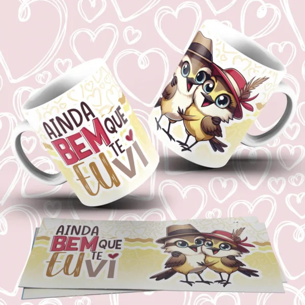 Kit de Designs para Canecas - Especial Namorados