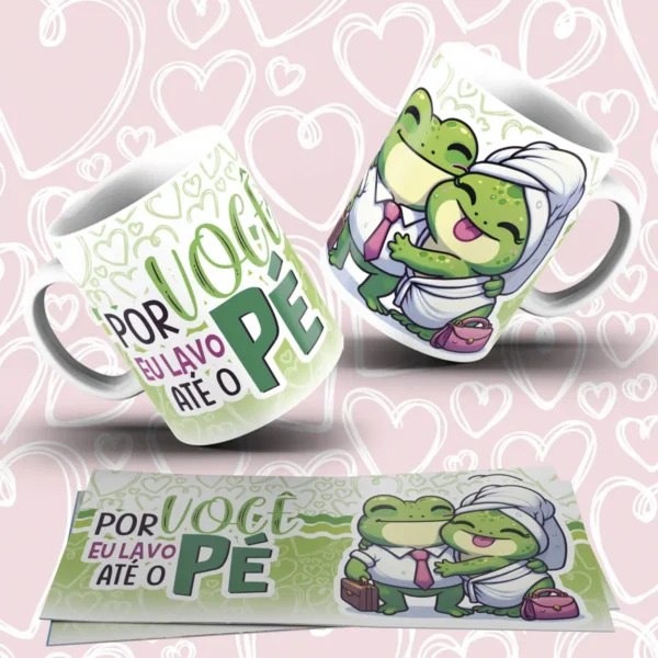 Kit de Designs para Canecas - Especial Namorados