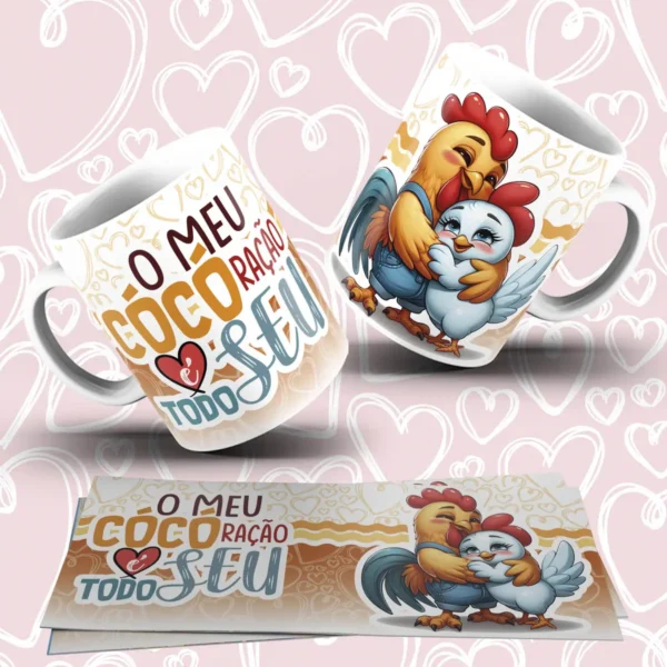 Kit de Designs para Canecas - Especial Namorados