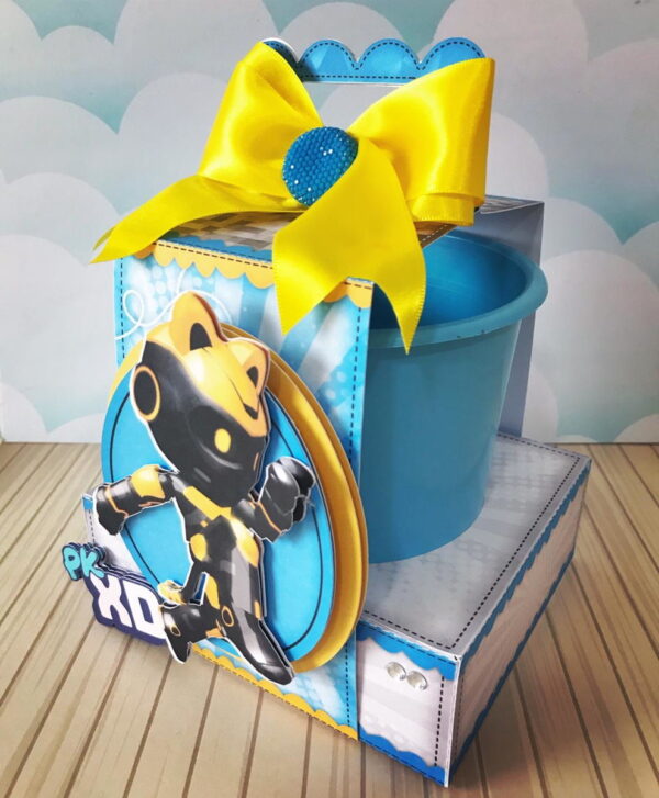 Kit Decoração Festa PKXD Menino - Arquivo Digital