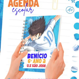 kit digital agenda escolar casa magica gabby