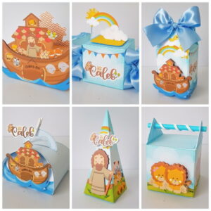kit digital arca de noe para festa e lembrancinhas