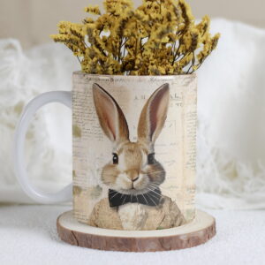 kit digital artes para caneca de pascoa vintage em png