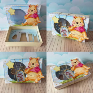 kit digital caixa de pascoa ursinho pooh para montar