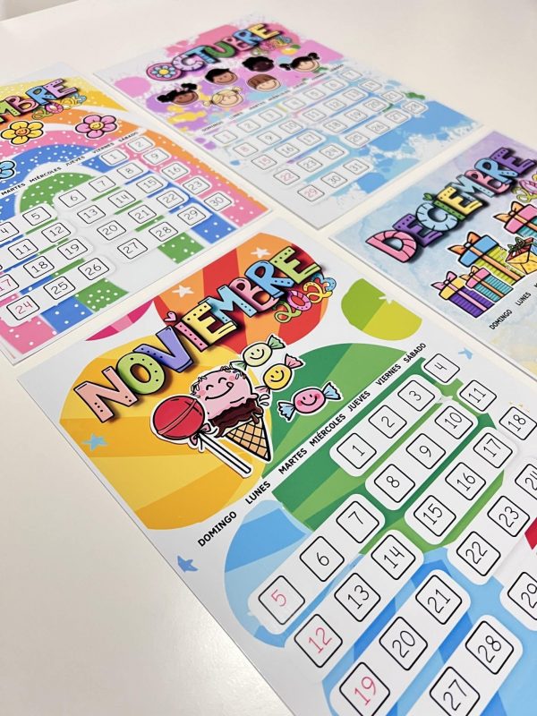 Kit Digital Calendário Infantil 2023 Pedagógico Lúdico