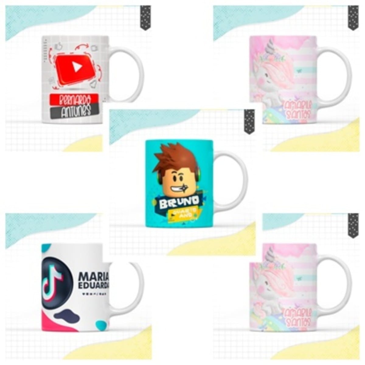 Kit Digital Caneca Volta as Aulas com 5 Designs 3 Kit Digital Caneca Volta as Aulas com 5 Designs - Imagem 3