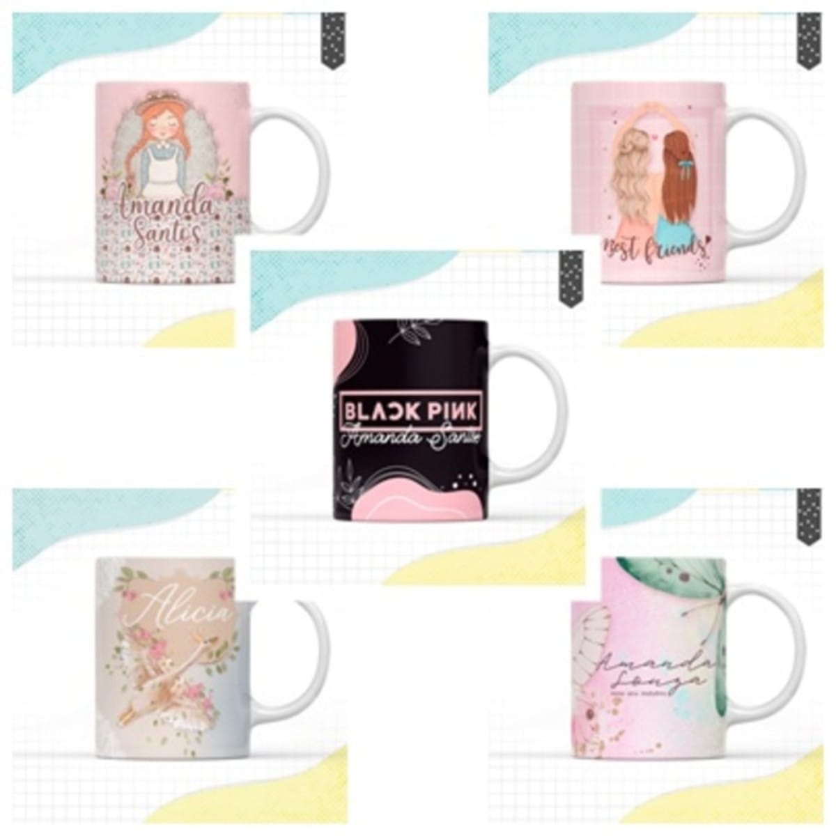 Kit Digital Caneca Volta as Aulas com 5 Designs 4 Kit Digital Caneca Volta as Aulas com 5 Designs - Imagem 4