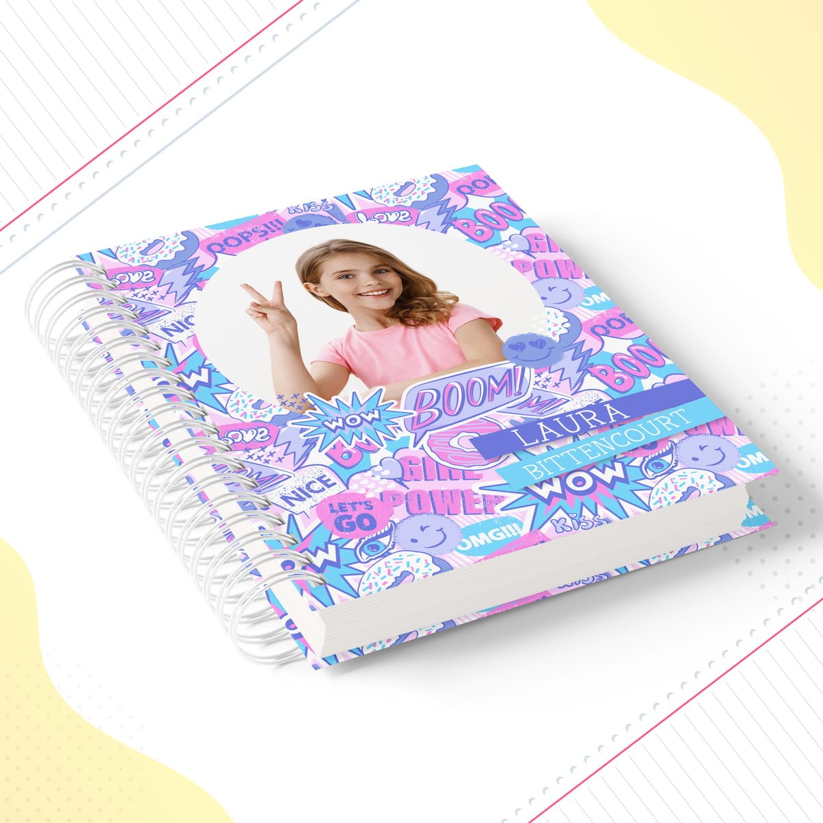 Kit digital capa infantil tema espacial com 5 artes em PNG 4 Kit digital capa infantil tema espacial com 5 artes em PNG - Imagem 4