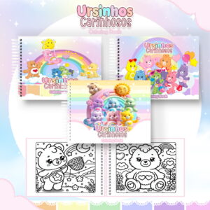 kit digital colorindo book ursinhos carinhosos em pdf