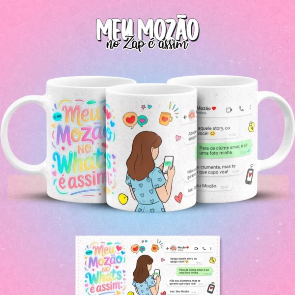 Kit Digital De Artes Para Canecas De Casal Formato Jpg 3