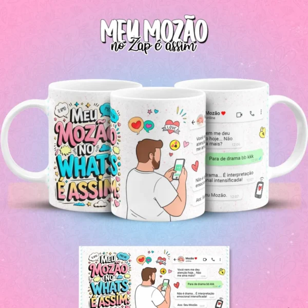 Kit Digital De Artes Para Canecas De Casal Formato Jpg 4