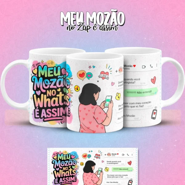 Kit Digital De Artes Para Canecas De Casal Formato Jpg 8