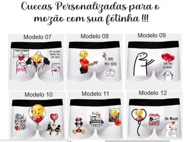 Kit Digital de Estampas Engraçadas para Cuecas