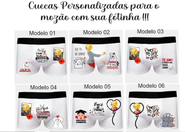 Kit Digital de Estampas Engraçadas para Cuecas
