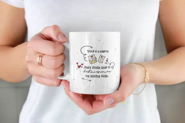 Kit Digital de Estampas para Caneca de Namorados