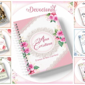 kit digital devocional floral para papelaria e sublimacao