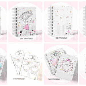 kit digital devocional infantil menina para imprimir