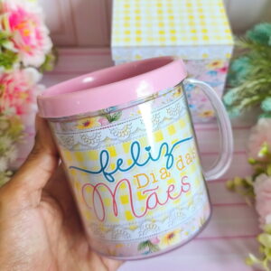 kit digital dia das maes caneca e caixa para corte