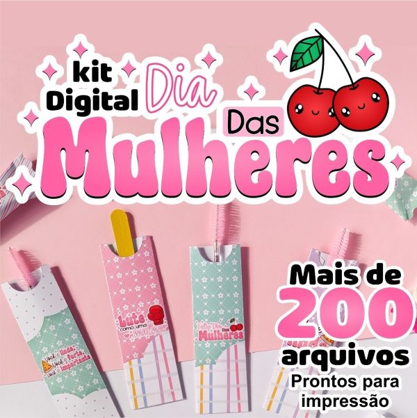 Kit Digital Dia Das Mulheres Arquivos De Corte P Imprimir