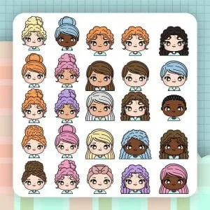 Kit Digital Dia Das Mulheres Frases Ilustrações Artes Fofas