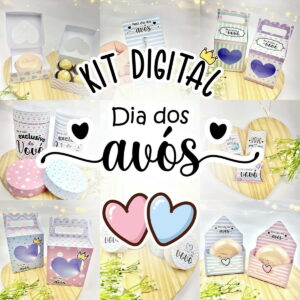 kit digital dia dos avos para canecas caixas e chaveiros