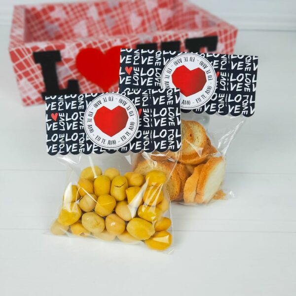 Kit Digital Dia Dos Namorados Cesta Love Personalizado 8