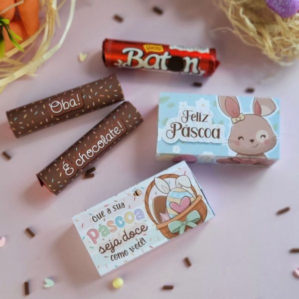 Kit Digital Doce Páscoa Caixinhas E Mimos Personalizados