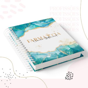 Kit Digital Encadernação Farmácia Feminino Completo 17 kit digital encadernacao farmacia feminino completo
