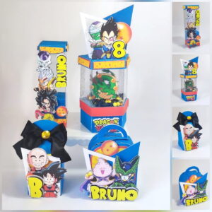 kit digital festa dragon ball luxo com studio e pdf