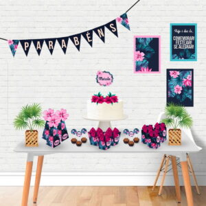 kit digital festa floral pronto para corte e impressao