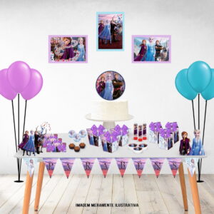 kit digital festa frozen completo com nome editavel