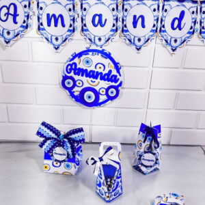 kit digital festa olho grego com nome personalizavel