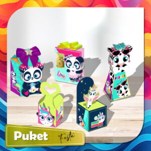 kit digital festa puket em studio pronto para corte