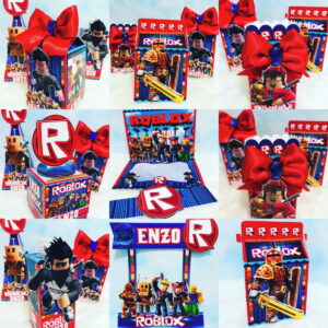 kit digital festa roblox com arquivos editaveis e pdf