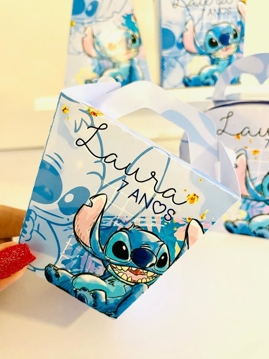 Kit Digital Festa Stitch com Studio e PDF para Imprimir 2 Kit Digital Festa Stitch com Studio e PDF para Imprimir - Imagem 2