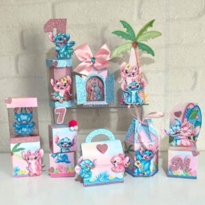 kit digital festa stitch e angel luxo em studio