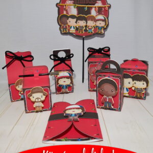 kit digital festa stranger things para personalizar
