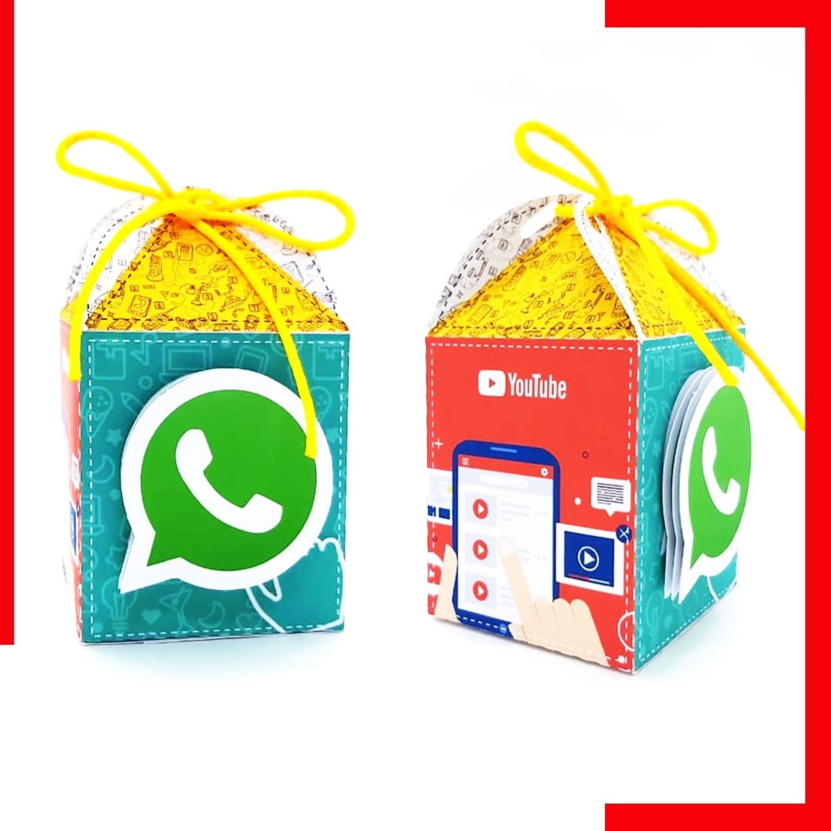 Kit digital festa tema redes sociais com PDF e Studio 1 Kit digital festa tema redes sociais com PDF e Studio