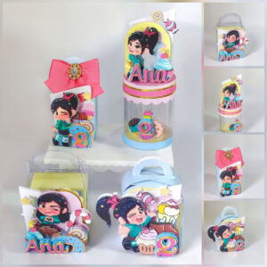 kit digital festa vanellope luxo em studio e pdf