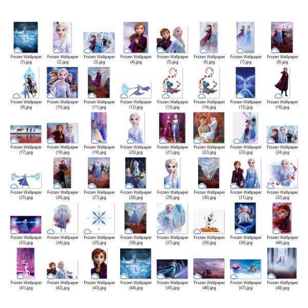 Kit Digital Frozen O Mais Completo Scrapbook Arquivo Png