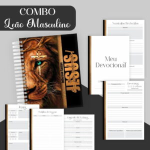 Kit Digital Leão de Judá para Encadernação de Bíblia 10 kit digital leao de juda para encadernacao de biblia