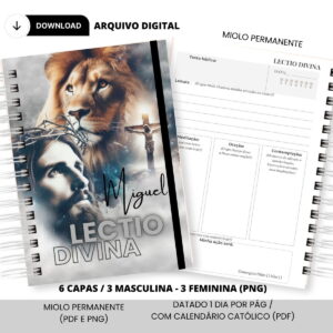 kit digital lectio divina 2025 para encadernacao